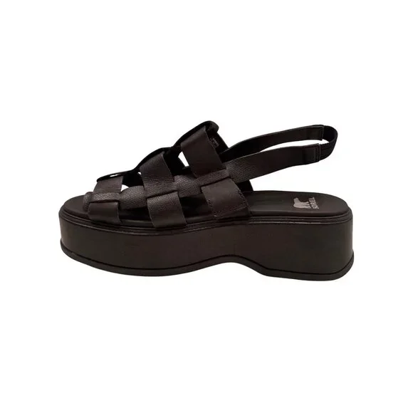 Sorel Dayspring Slingback Black Sandal Size 10 EU 41 Chunky NWOB - Picture 16 of 16